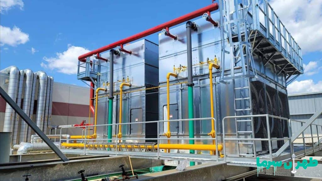 مراحل ساخت سردخانه در پایتخت ایران