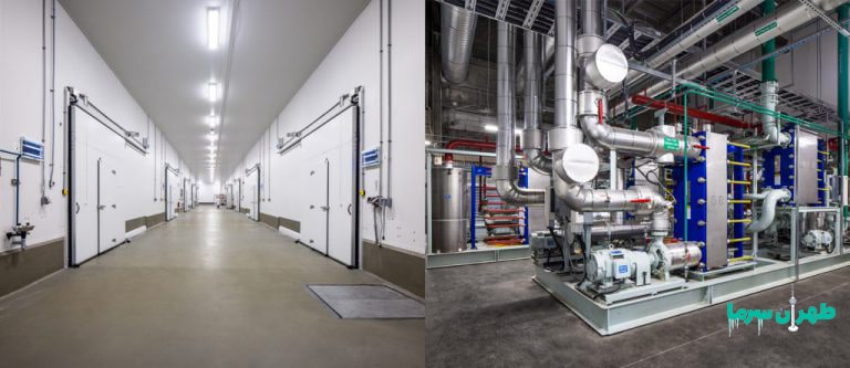 مراحل ساخت سردخانه