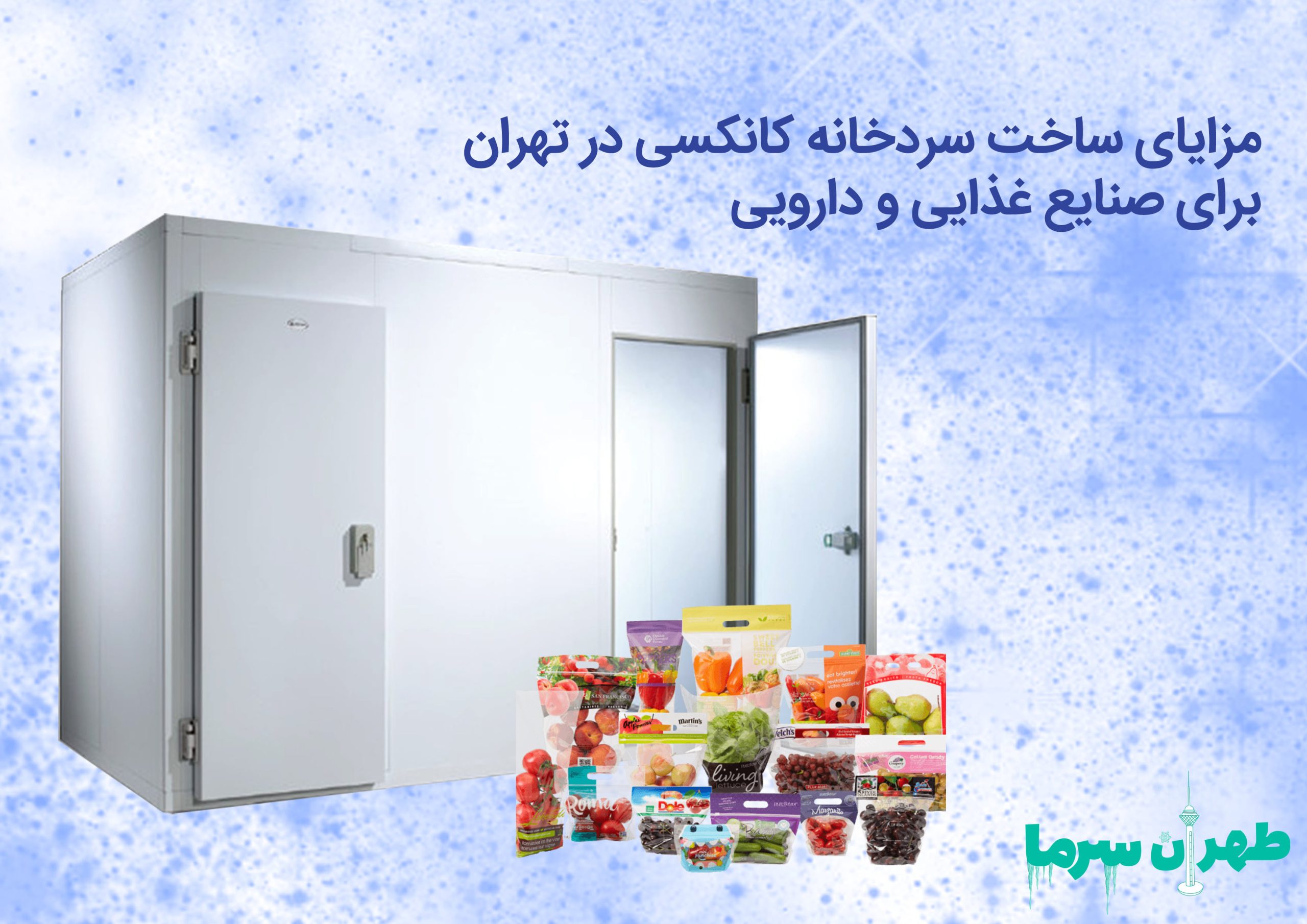 مزایای ساخت سردخانه کانکسی در تهران بر صنایع