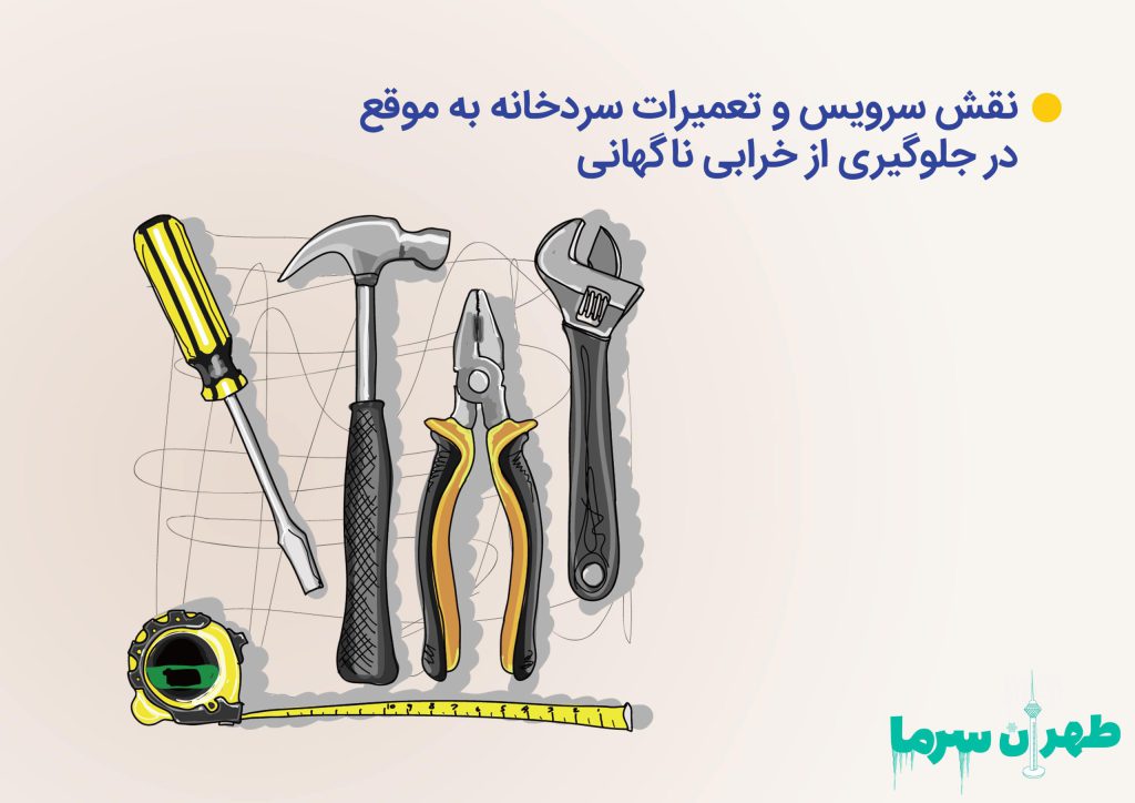 نقش و اهمیت سرویس و تعمیرات سردخانه