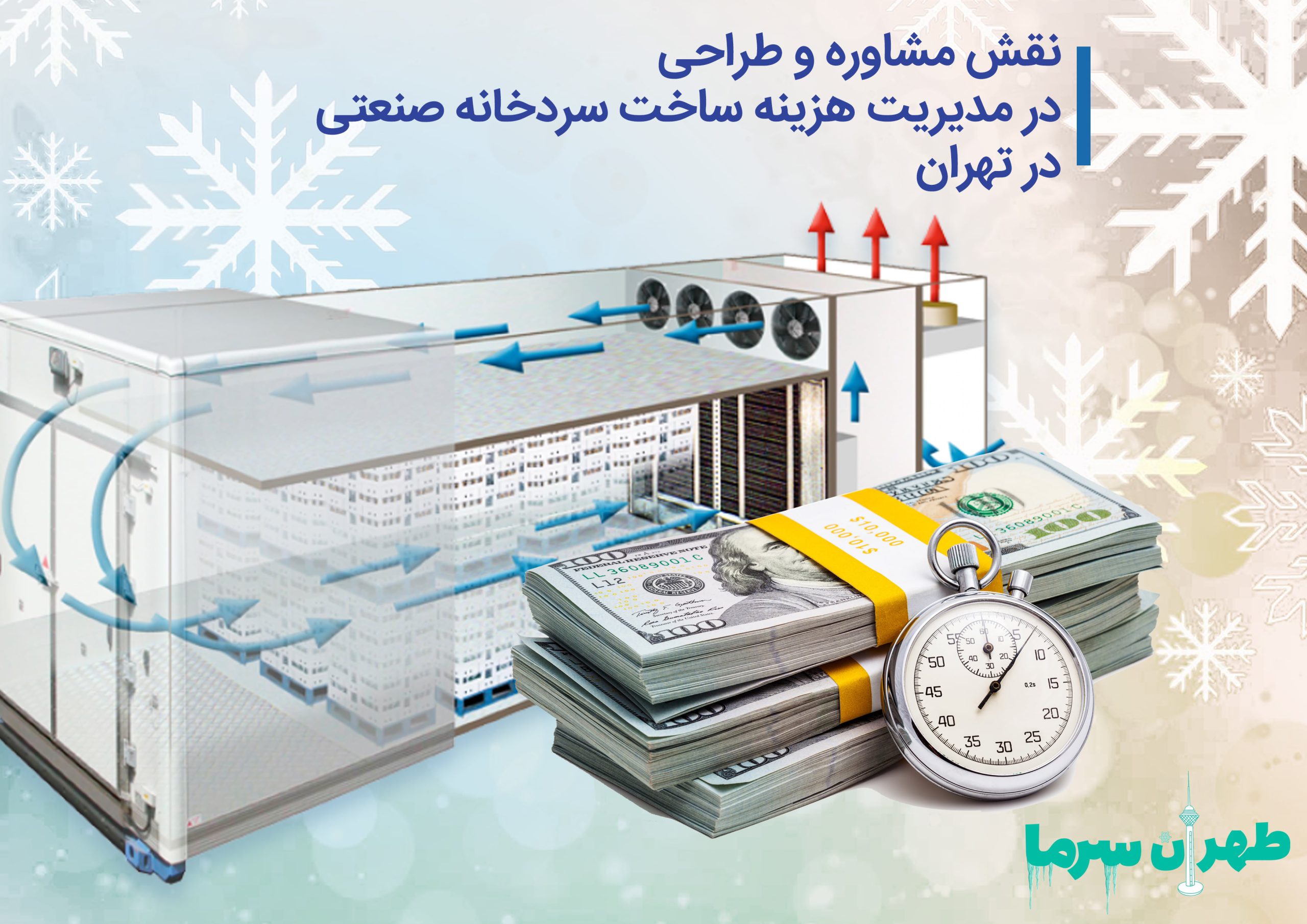 هزینه ساخت سردخانه صنعتی در تهران