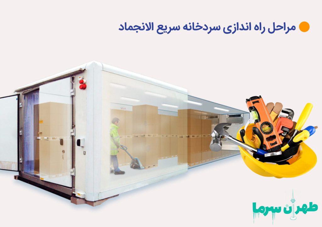 راه اندازی سردخانه سریع الانجماد