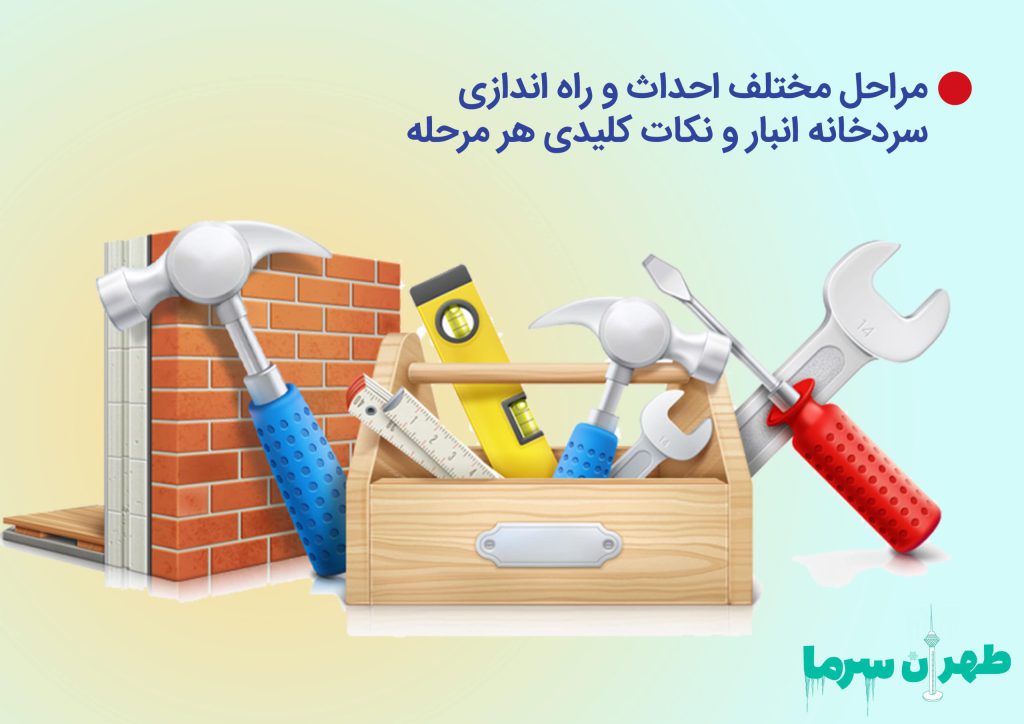 احداث و راه اندازی سردخانه انبار