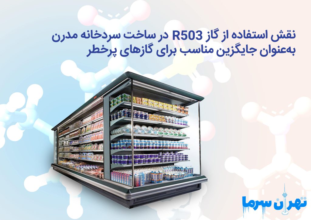 نقش استفاده از گاز R۵۰۳ در ساخت سردخانه مدرن به‌عنوان جایگزین مناسب برای گازهای پرخطر