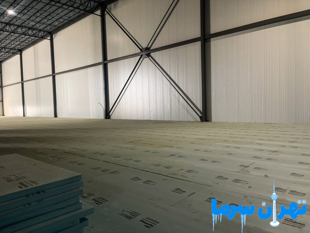 متخصصان ساخت سردخانه با عایق‌کاری کف