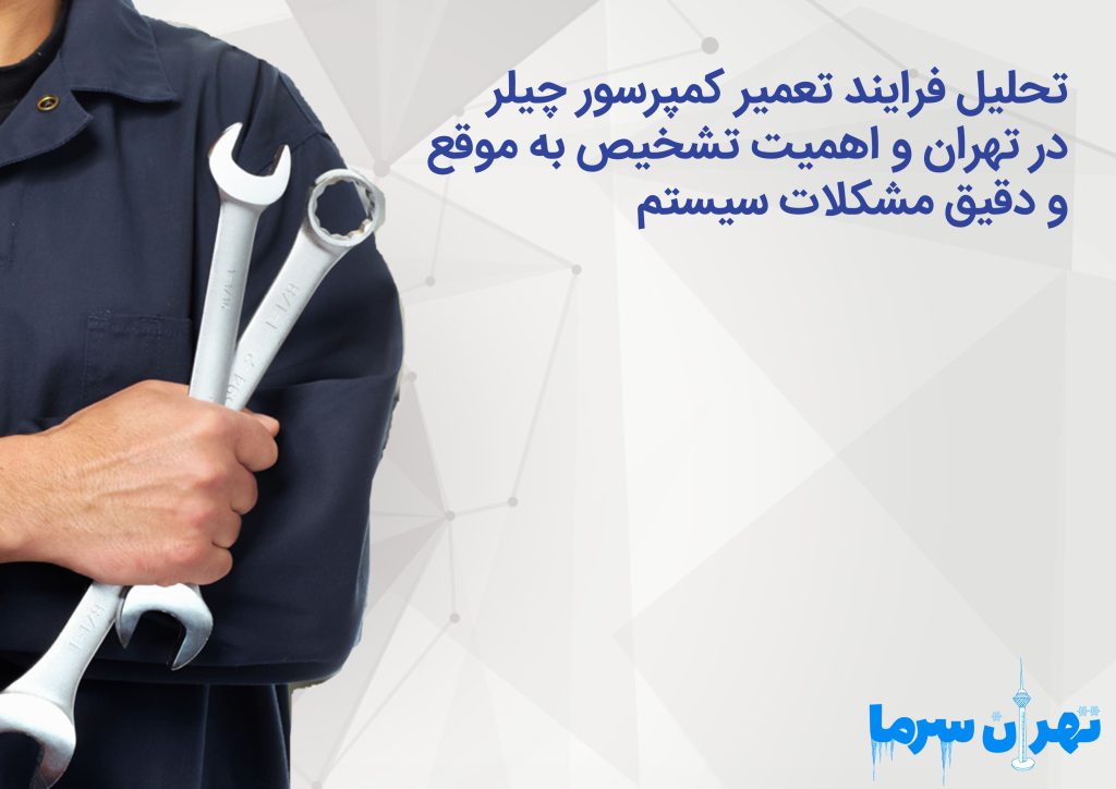 فرایند تعمیر کمپرسور چیلر در تهران