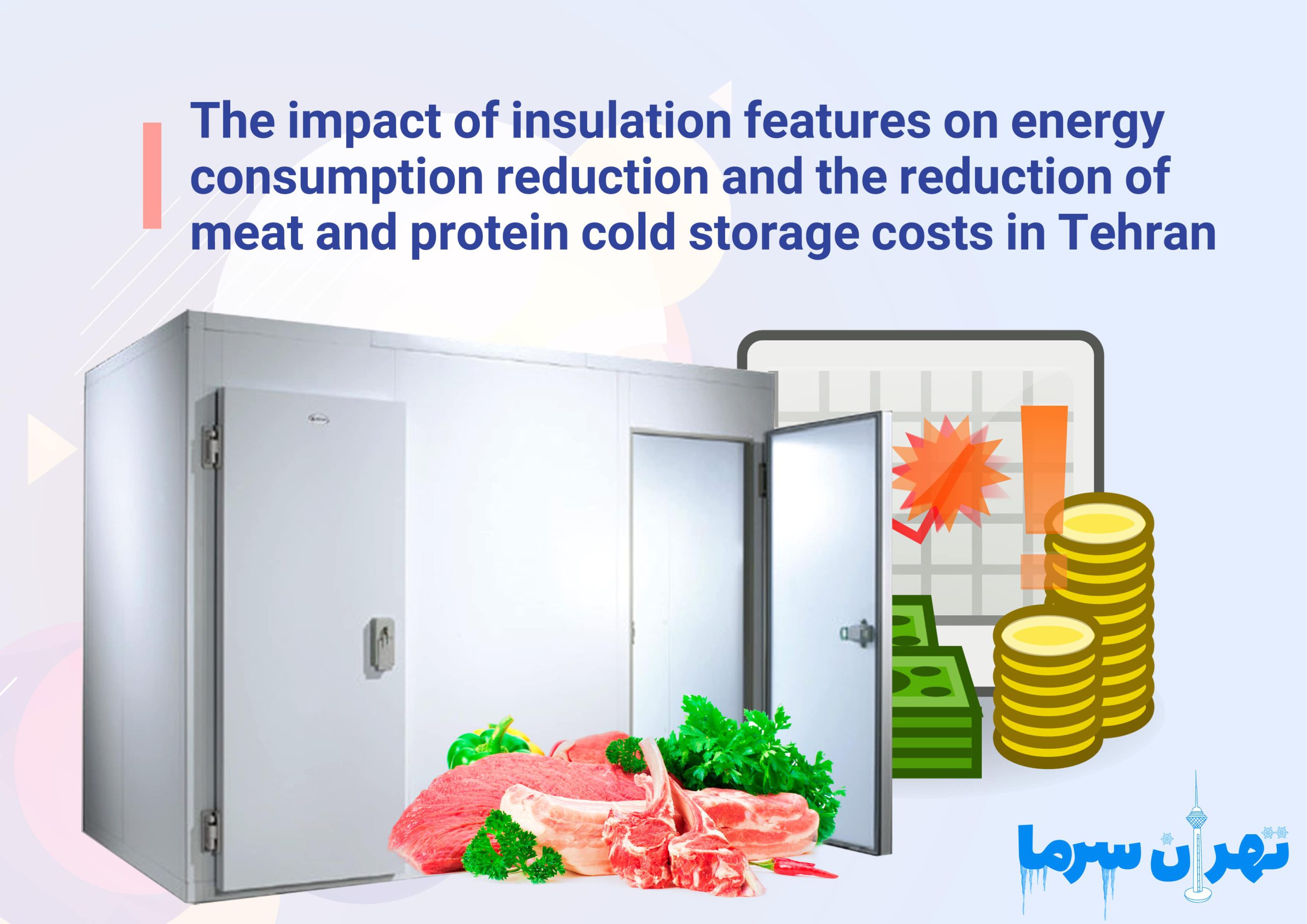 The Impact of Insulation Features on Reducing Energy Consumption and Lowering the Price of Meat and Protein Cold Storage in Tehran