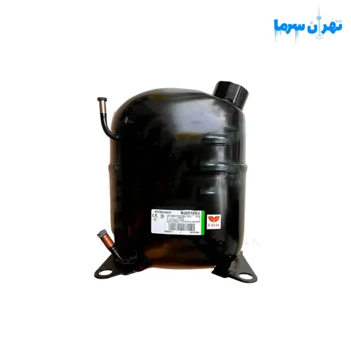 کمپرسور 1/2-1 یا 1/5 اسب امبراکو مدل NJ2212GJ با گاز R404a