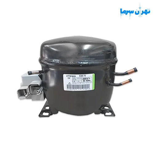 کمپرسور امبراکو 1.8 اسب بخار مدل emu45 مبرد R134a