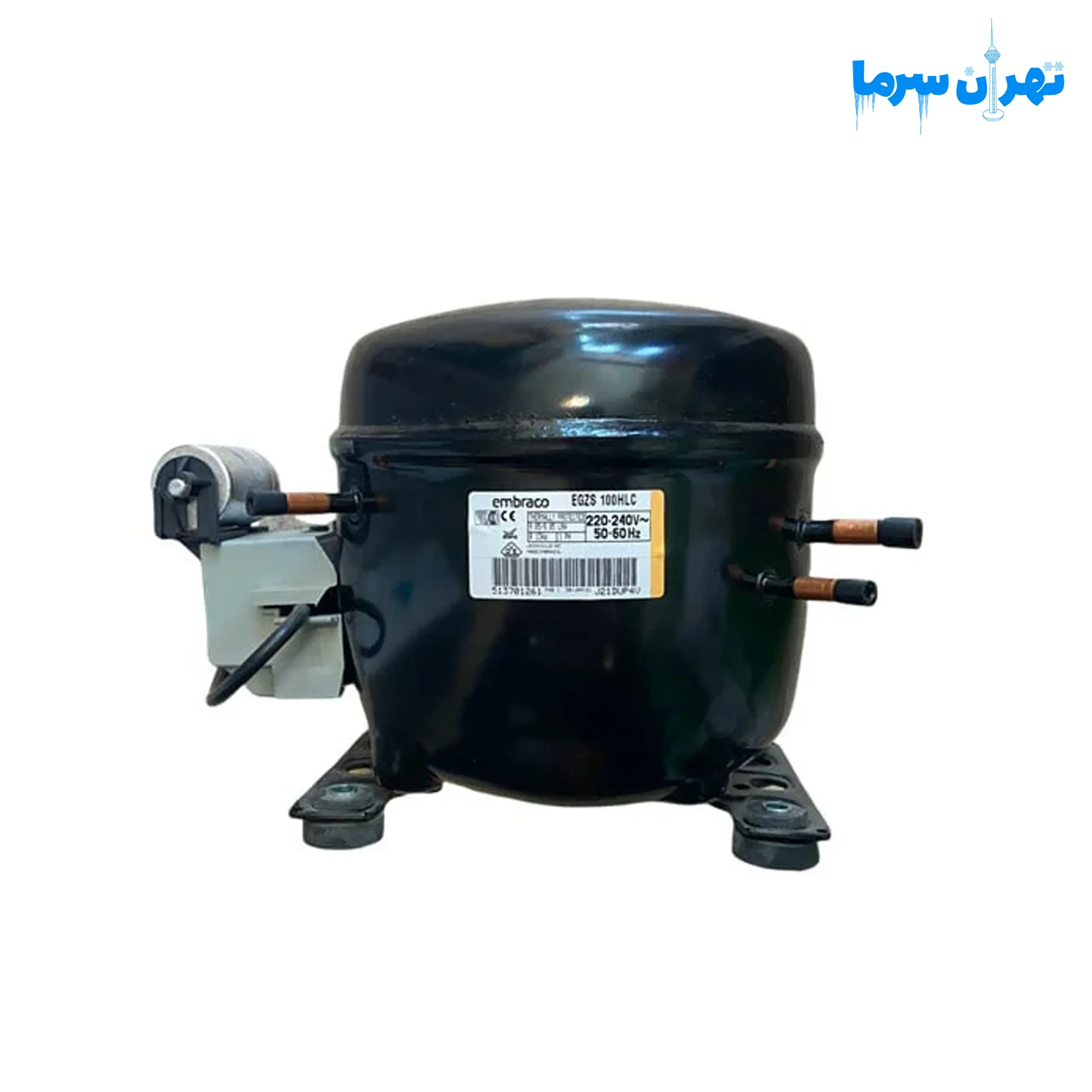 کمپرسور 1/4++ امبراکو مدل EGZS100HLC کمپرسور 1/4++ امبراکو مدل EGZS100HLC