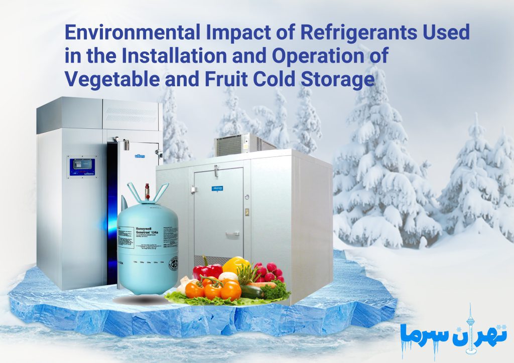 Environmental Impact of Refrigerants Used in the Installation and Operation of Vegetable and Fruit Cold Storage