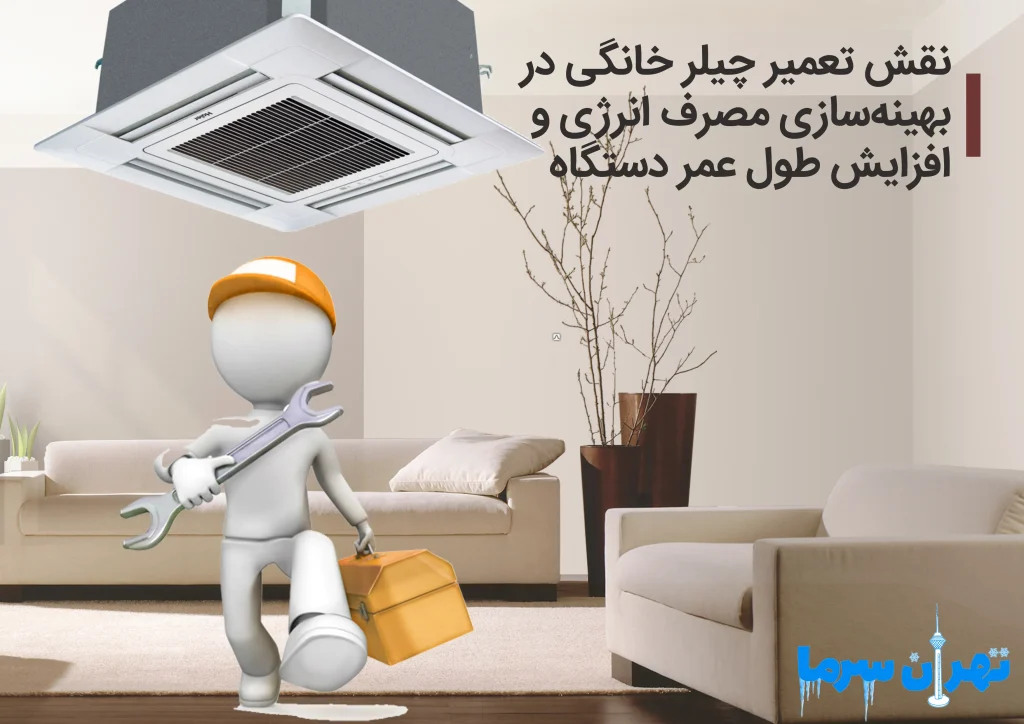 تعمیر چیلر خانگی در تهران