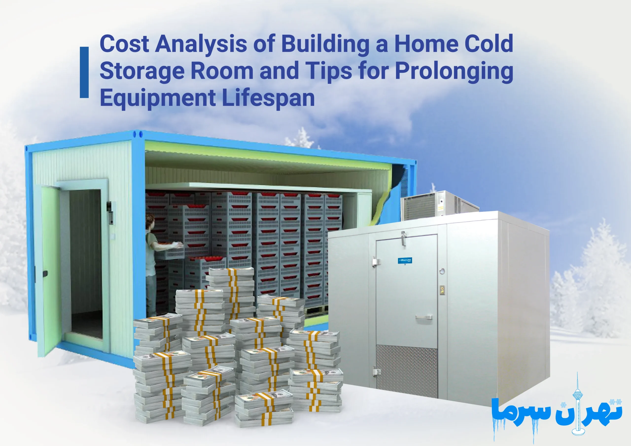 Cost of building a cold storage at home