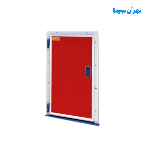 درب لولایی سردخانه نبوغ سرمایش
