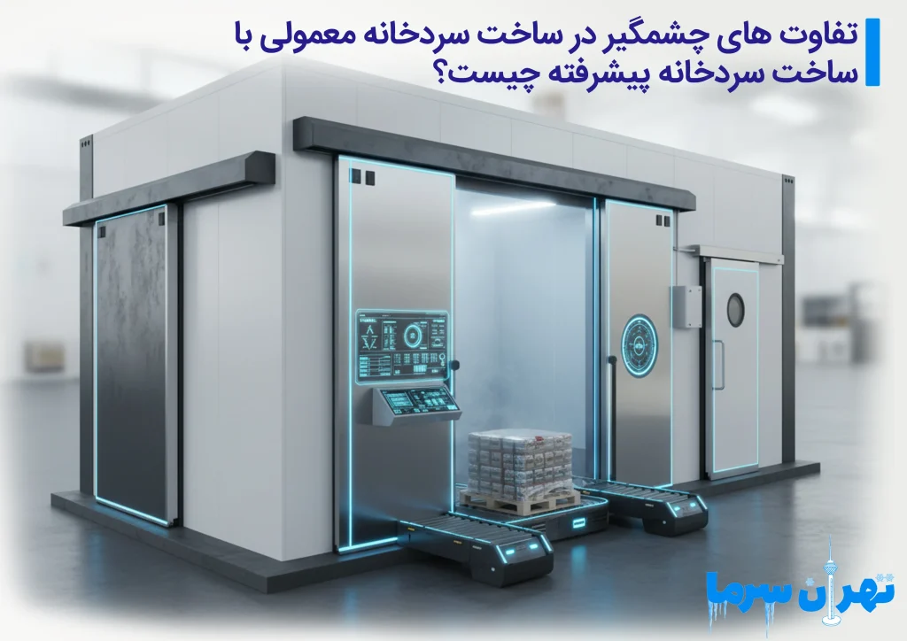 ساخت سردخانه پیشرفته در تهران